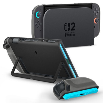 ETUI DO NINTENDO SWITCH 2 SPIGEN NANO ORYGINALNE CZARNE CASE NA KONSOLĘ