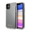 Guess Glitter Case - iPhone 11 Hülle (Silber)