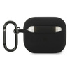 Silikonové pouzdro AMG Big Logo - AirPods 3 (černé)