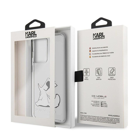 Karl Lagerfeld Choupette Fun Sunglasses - Case for Samsung Galaxy S20 Ultra (Transparent)