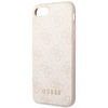 Guess 4G Metal Gold Logo - Coque iPhone SE 2022 / SE 2020 / 8 / 7 (rose)