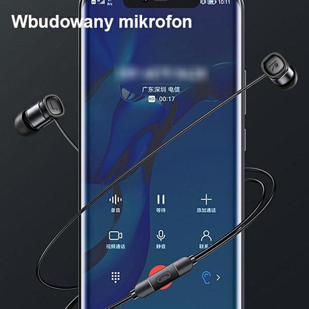 USAMS EP-46 - 3,5 mm Stereo-Klinken-Kopfhörer (schwarz)