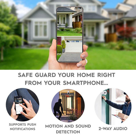 Alpina - Smart Wi-Fi FullHD outdoor PTZ IP camera