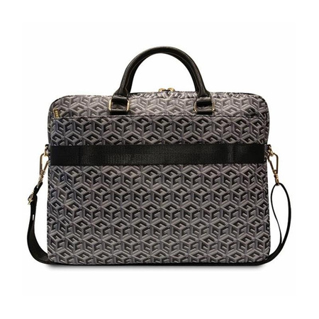 Guess GCube Stripes Computertasche - 16" Notebook-Tasche (Schwarz)