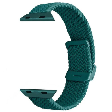 Puro Loop Band - Pletený řemínek pro Apple Watch 38/40/41 mm (zelený)