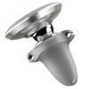 Baseus Magnetic Air Vent - Magnetic car mount for grille with clip for 2 cables (silver/black)