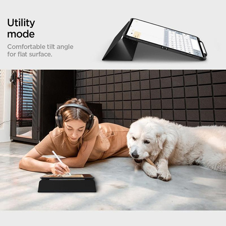 Spigen Ultra Hybrid Pro - Etui do iPad Pro 13" M4 (2024)  (Black)