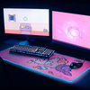 Pusheen - LED gaming / desk mat XXL (90 x 40 cm)