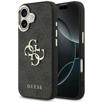 Guess 4G Big 4G Classic Logo - Case iPhone 17 (Schwarz / Gold)