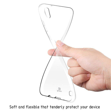 Crong Crystal Slim Cover - Samsung Galaxy A10 tok (átlátszó)