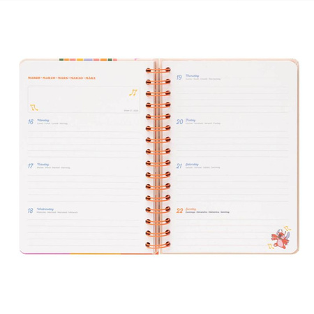 Disney Stitch - Calendar / Weekly Planner A5 2025/2026