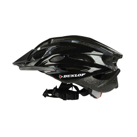 Dunlop - MTB adjustable bicycle helmet r. M 55-58 cm (black)