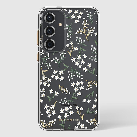 Rifle Paper Clear - Samsung Galaxy S24+ Tasche (Petite Fleurs)