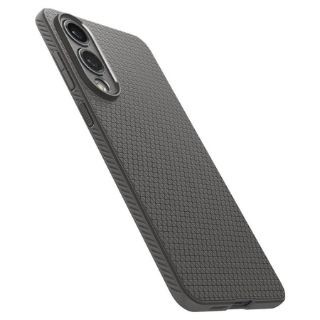 Spigen Liquid Air - Etui pour Samsung Galaxy S25 Edge (Gris Marbre)