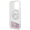 Hello Kitty Liquid Glitter Sweet Kitty Bows MagSafe - iPhone 16 Pro tok (fehér)
