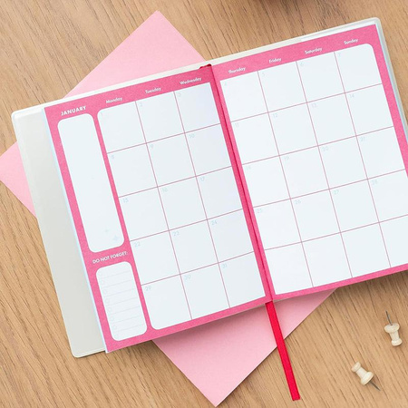 Pusheen - Calendario / Planner settimanale 2023/2024 (11,3 x 16,2 cm)