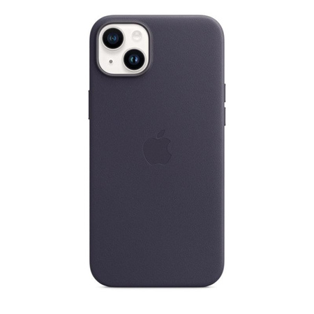 Apple Leather Case - Bőr tok MagSafe-rel iPhone 14 Plus készülékhez (Tinta)
