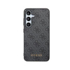 Guess 4G fém arany logó - Samsung Galaxy S24 tok (fekete)