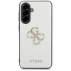 Guess Grained Big 4G Logo Small Classic Logo - pouzdro pro Samsung Galaxy A56 5G (béžové)