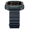Spigen Rugged Armor - Pouzdro pro Apple Watch Ultra 1/2 49 mm (Abyss Green)