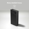 Green Cell PowerPlay20s - Banque d'énergie 20000 mAh avec USB-A QuickCharge 3.0 et 2x USB-C Power Delivery 22.5W (noir)