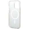 Guess Bundle Pack MagSafe 4G - MagSafe iPhone 13 Pro Max Case + Charger Set (brown/gold)