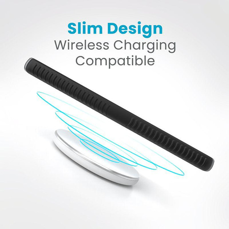 Speck Presidio2 Grip - Case for Samsung Galaxy S24+ (Black/Slate Grey/White)