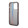 BMW Tricolor Stripe - iPhone 14 Pro Max Tasche (Schwarz)