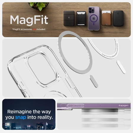 Spigen Ultra Hybrid MagSafe - Case for iPhone 14 Pro Max (purple)