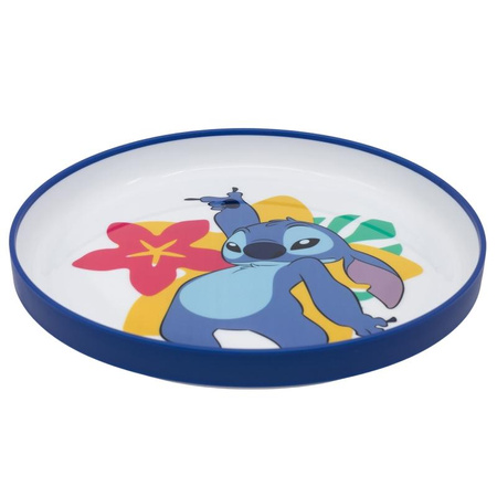 Disney Stitch - Assiette antidérapante pour micro-ondes