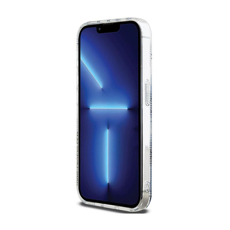 Karl Lagerfeld IML Choupette Head & Monogram - iPhone 15 Pro Tasche (Transparent)