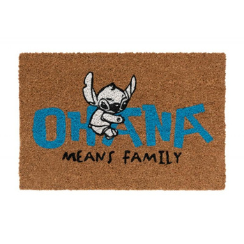 INTERIOR DOOR WIPER, Coconut, Disney Stitch, Brown 40x60