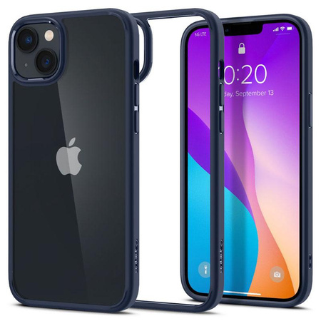 Spigen Ultra Hybrid - pouzdro pro iPhone 15 Plus / iPhone 14 Plus (námořnická modrá)