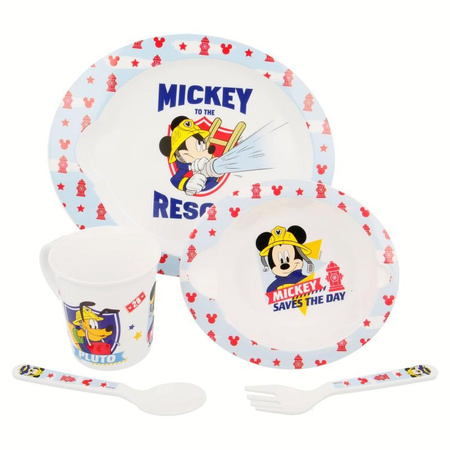 Mickey Mouse - Set de grands plats pour micro-ondes (5 pièces)