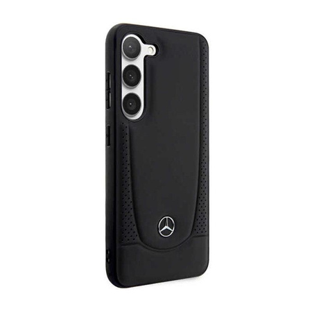 Mercedes Leather Urban Line - Custodia per Samsung Galaxy S23 FE (nera)
