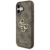 ETUI DO IPHONE 17 GUESS BRĄZOWE ELEGANCKIE MODNE CASE PLECKI