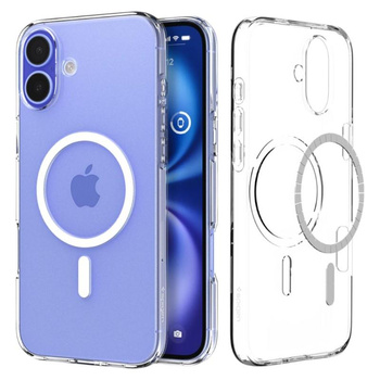 Spigen Liquid Crystal MagSafe - pouzdro pro iPhone 16 (průhledné)