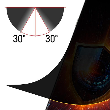 3mk Silky Matt Privacy - Matt adatvédelmi fólia a Motorola Edge 60 Pro készülékhez
