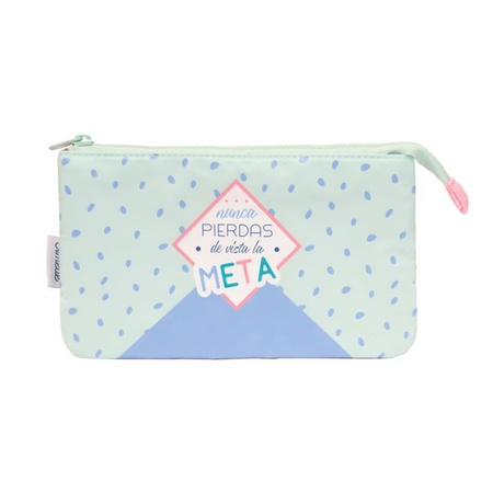 Amelie - Pastel collection pencil case / make-up bag, 3 compartments