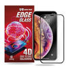 Crong Edge Glass 4D Full Glue - Verre trempé plein écran pour iPhone 11 Pro Max / iPhone Xs Max
