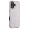 Guess Saffiano Peony Classic Logo MagSafe - iPhone 16 Case (pink)