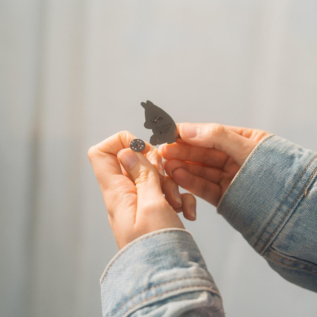 Mumínci - Sada 4 odznaků na oblečení nebo batoh