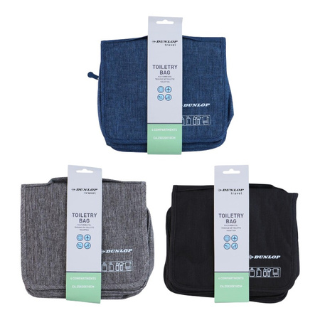 Dunlop - Cestovní taška / kosmetická taštička 25x20x10 cm (Námořnická)