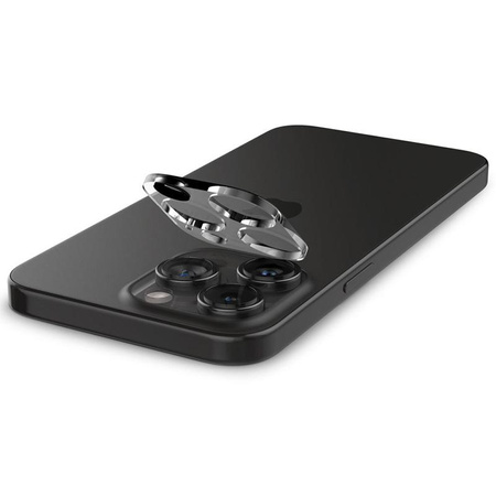 Spigen Optik.TR Camera Protector - ochranné sklo objektivu pro iPhone 15 Pro / 15 Pro Max / iPhone 14 Pro / 14 Pro Max (2 ks) (Transparent)