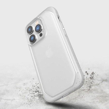 X-Doria Raptic Slim - Coque biodégradable pour iPhone 14 Pro (transparent)