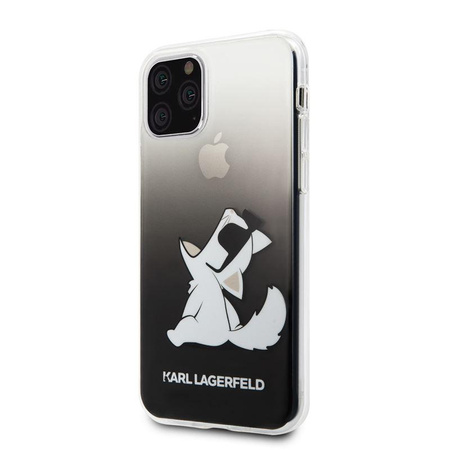 Karl Lagerfeld Lunettes de soleil Choupette Fun - Étui iPhone 11 Pro (noir)