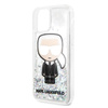 Karl Lagerfeld Glitter Iridescent Iconic - pouzdro pro iPhone 11