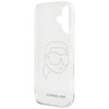 Karl Lagerfeld IML Rhinestones Karl Head - Case for iPhone 16 (transparent)