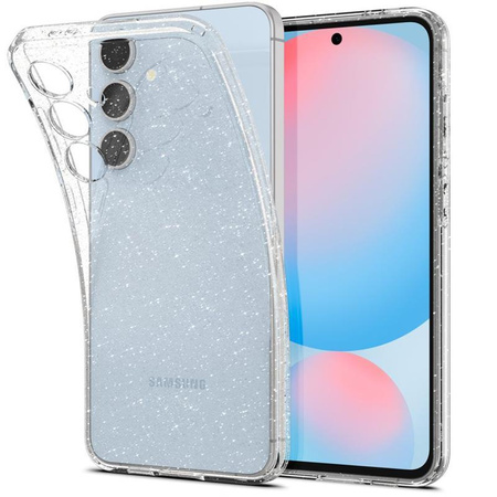 Spigen Liquid Crystal Glitter - Etui pour Samsung Galaxy S24 FE (Transparent)