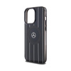 Mercedes Double Layer Crossed Lines MagSafe - iPhone 15 Pro Max Tasche (schwarz)